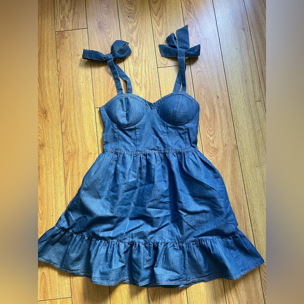 Denim dress